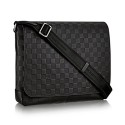 Louis Vuitton Damier Infini Leather District MM N41284 Onyx HY25759cf57