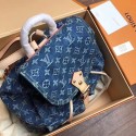 Louis Vuitton Denim Backpack M44460 blue HY25034Kf26