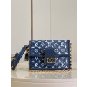 Louis Vuitton denim POCHETTE VOYAGE M59631 blue HY5098sY95