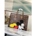 Louis vuitton Disney x Mickey Mouse ONTHEGO M44576 brown HY18644nQ90