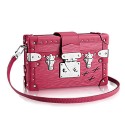 Louis Vuitton Epi Leather Petite Malle Studs M50730 Fuchsia HY4038SS41