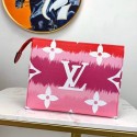 Louis Vuitton Escale Poche Toilette 26 M69136 Red HY740UM91