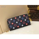 Louis Vuitton GAME ON ZIPPY WALLET M80323 black HY6938tQ92