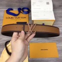 Louis Vuitton INITIALES 40MM BELT M0030 brown HY7655vK93