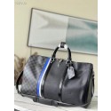 Louis Vuitton KEEPALL BANDOULIERE 45 M56660 BLACK HY20763Mc61