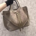 Louis Vuitton Mahina Leather GIROLATA Bag M54403 Grey HY26496mm78