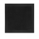 Louis Vuitton MONACO SQUARE Monogram flower pattern silk M71150 black HY7014Gh26
