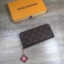 Louis Vuitton Monogram Canvas CLEMENCE WALLET M64201 Red HY4941DS71
