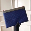 Louis Vuitton Monogram Canvas Clutch Bag POCHETTE APOLLO 61692 blue HY7185Ag46