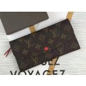 Louis Vuitton Monogram Canvas Emilie Wallet M60696 Rose HY1743ta99