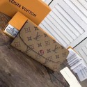 Louis Vuitton Monogram Canvas EMILIE WALLET M60697 Purple HY14888Ty85