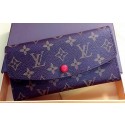 Louis Vuitton Monogram Canvas Emilie Wallet Rouge M60136 Red HY7170FA31