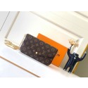 Louis Vuitton Monogram Canvas Felicie Chain Wallet M61276 Red HY1461dE28