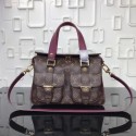 Louis Vuitton Monogram Canvas MANHATTAN Bag M43482 Wine HY17616CI68
