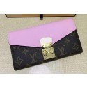 Louis Vuitton Monogram Canvas PALLAS WALLET M58413 Pink HY7551NP24