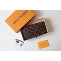Louis Vuitton Monogram Canvas Zippy Wallet 41895 red HY6444Yo25