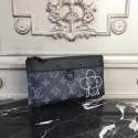 Louis vuitton Monogram Canvas ZIPPY Wallet M62897 black HY25204mV18