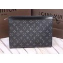Louis Vuitton Monogram Eclipse Canvas POCHETTE VOYAGE MM M61692 HY2255Wi77