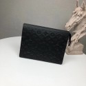 Louis Vuitton Monogram Eclipse POCHETTE VOYAGE MM M61692 Black HY11956EW67
