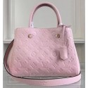 Louis Vuitton Monogram Empreinte MONTAIGNE BB Bag M50665 Pink HY16950Kn56