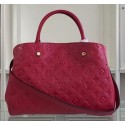 Louis Vuitton Monogram Empreinte MONTAIGNE MM Bag M50668 Red HY25546vm49