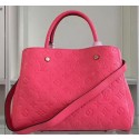 Louis Vuitton Monogram Empreinte MONTAIGNE MM Bag M50668 Rose HY15774Gh26