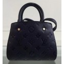 Louis Vuitton Monogram Empreinte NANO MONTAIGNE Bag M50865 Black HY23233ER88