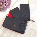 Louis Vuitton Monogram Empreinte POCHETTE FeLICIE M64064 Royal HY18906rf34