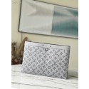 Louis Vuitton Monogram Empreinte POCHETTE VOYAGE M81385 gray HY12407UF26