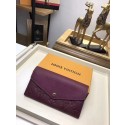 Louis Vuitton Monogram Empreinte SARAH WALLET M61182 Wine HY15910lk46