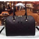 Louis Vuitton Monogram Empreinte Speedy 30 Bag M40762 Black HY2100nB26