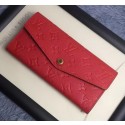 Louis Vuitton Monogram Empreinte WALLET M60565 Red HY14990KX51