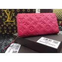 Louis Vuitton Monogram Empreinte Zippy Wallet X60017 Rose HY8957XW58