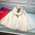 Louis Vuitton Monogram flower pattern silk M71152 off-white HY8701OG45