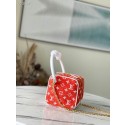 Louis Vuitton Monogram jacquard velvet m46212 red HY18087Yr55