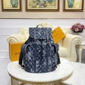 Louis Vuitton Monogram Tapestry Denim Backpack M57280 Dark Blue HY14848dN21