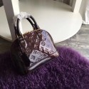 Louis Vuitton Monogram Vernis Alma BB M91606 Brown HY5799Oj66