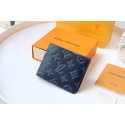 Louis Vuitton MULTIPLE WALLET M70422 Navy Blue HY16250yx89