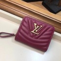 LOUIS VUITTON NEW WAVE COMPACT WALLET M63789 fuchsia HY20895Kd37