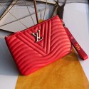 Louis Vuitton NEW WAVE Zipper Clutch bag M67500 red HY22988Pf97