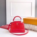 Louis vuitton original crocodile CAPUCINES PM M94587 red HY5631ea89