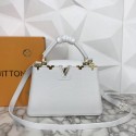 Louis Vuitton original Elegant Capucines BB Bags M94517 White HY19998Ty85