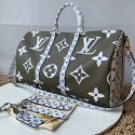 Louis Vuitton Original KEEPALL 50 M44590 Khaki HY2243PC54