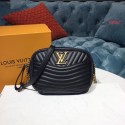 Louis Vuitton Original Leather NEW WAVE Camera Bag M53682 Black HY20572dw37