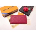 Louis vuitton original Mahina Leather wallet 61867 red HY1291DS71