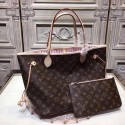 Louis Vuitton Original Monogram Canvas NEVERFULL 40156 Pink HY11125rf73