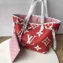 Louis Vuitton Original Monogram Canvas NEVERFULL MM M44567 Red HY23912EC68