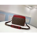 Louis vuitton original monogram canvas Shoulder Bag M51478 red HY4712gN72