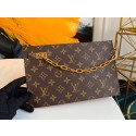 Louis Vuitton Original Monogram Canvas Zipper Clutch bag M44388 HY5730ki86