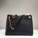 Louis Vuitton Original Monogram Empreinte SURENE MM M43758 black HY26259Zf62